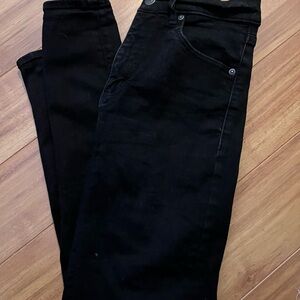 Black Denim Jeans